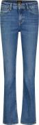 Lee Marion Straight Kvinde Blå Flared Jeans Straight Fit Str 29/35 - h...