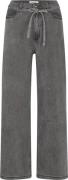 Modström Isoldemd Solid Pants Kvinde Vintage Grey Wide Jeans Str L - h...