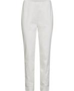 Masai Copenhagen Mapoppy Cropped Kvinde White Bukser Med Smalle Ben St...