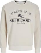 JJ-REBEL Jrebandrew Sweat Crew Neck Mand Moonbeam Sweatshirts Regular ...