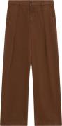 Wood Wood Wwfraser Pleated Chinos Mand Terra Brown Chinos Str 46 - hos...