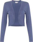 Kaffe Astrid Bolero Kvinde Blue Indigo Cardigans Regular Fit Str L - h...