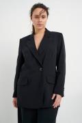 InWear Adianiw Blazer Kvinde Black Blazere Regular Fit Str 40 - hos Ma...