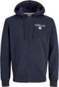 JJ-REBEL Jrebandrew Sweat ZIP Hood Mand Sky Captain Cardigans Str L - ...