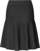 A-VIEW Vivaldi Knit Skirt Kvinde Black Korte Nederdele Str XS - hos Ma...