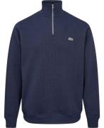 Lacoste Sweatshirt Mand Blå Sweatshirts Str L - Bomuld hos Magasin