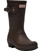 Hunter Womens Original Short Boot Kvinde Chocolate Brown Gummistøvler ...