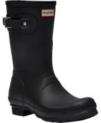 Hunter Womens Original Short Boot Kvinde Black Gummistøvler Str 42 - P...