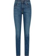 Levi's 724 High Rise Straight Blue WA Kvinde Mørkeblå Skinny Jeans Str...