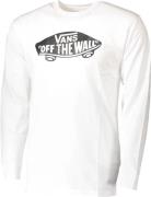 Vans Off The Wall Langærmet Tshirt Mand Hvid Sneakers Str L - hos Maga...