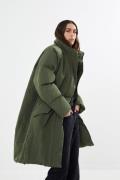 Rabens Saloner Bolstered Coat Kismet Kvinde Army Blazere Str S/M - hos...