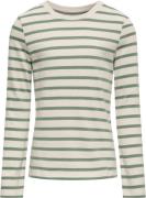 ONLY Kognew Soph L/S Oneck TOP JRS Str 134/140 - Birch/hedge Green Top...