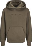 Jack & Jones Jjestar JJ Sweat Hood Noos JNR Str 128 Drenge - Canteen/l...