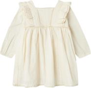 Lil' Atelier Nmfroso LS Dress LIL Str 92 - Turtledove Kjoler hos Magas...