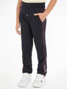 Tommy Hilfiger Tape Regular Sweatpants Str 8 år / 128 cm - Desert Sky ...