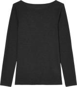 Marc O’Polo Tshirt, Long Sleeve, Boat Neck Kvinde Black Kortærmede T-s...