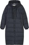 Marc O’Polo Water Repellent Down Long Puffer Coat Kvinde Deep Blue Sea...