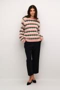 Culture Cuanthonia Pullover Kvinde Pale Mauve Sweaters Str S/M - hos M...