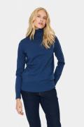 Saint Tropez J2046, Milasz Rollneck Pullover Kvinde Titan Melange Rull...