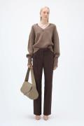 REMAIN Knitted Sweater Kvinde Silver Mink Sweaters Str 40 - hos Magasi...