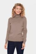 Saint Tropez J2046, Milasz Rollneck Pullover Kvinde Atmos Melange Rull...