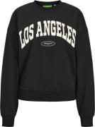 JJXX Jxmerle Spring RLX Short LS Crew SW Kvinde Black/los Angeles Swea...