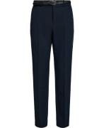 MANGO Straight Suit Trousers Kvinde Navy Bukser Med Smalle Ben Plus Si...