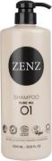 ZENZ Zenz Organic Pure 01 Shampoo 1000 ML 1000 ml - Shampoo hos Magasi...