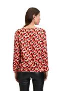 Betty Barclay Betty Barclay Blouse Kvinde Rød Langærmede Bluser Str 38...