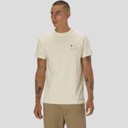 Clean Cut Copenhagen Patrick Organic Tee Mand Ecru Kortærmede T-shirts...