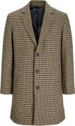 Jack & Jones Jjeharrison Wool Coat SN Mand Crockery/houndstooth Frakke...