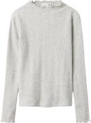 Name It Nkftulpu LS XSL TOP Str 116 - Grå Bluser hos Magasin