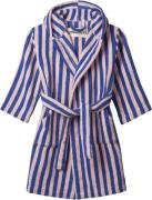 Bongusta Naram Kids Bathrobe Str 2-4 år - Dazzling Blue & Rose Morgenk...