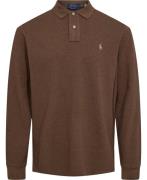 Polo Ralph Lauren Custom Slim Longsleeve Polo Mand Cedar Heather/c8538...