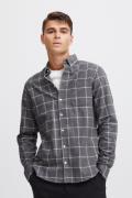 Casual Friday Cfanton LS BD big Checked Shirt Mand Pewter Mix Langærme...