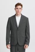 Casual Friday Cfbernd Blazer Mand Mid Grey Melange Blazere Slim Fit St...