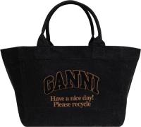 Ganni Shopper XXL Denim One size - Skuldertasker hos Magasin