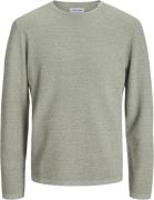 Jack & Jones Jjegeorge Knit Crew Neck Noos Mand Iceberg Green/w. Cloud...