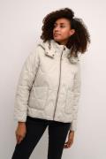 Cream Crgaiagro Short Jacket Kvinde Feather Gray Overgangsjakker Str 4...