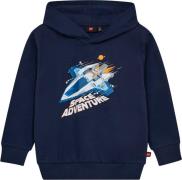 LEGO kidswear/LEGO børnetøj Lwsaku 100 Sweatshirt Str 128 cm - Blå Swe...