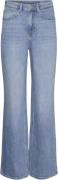 Vero Moda Vmtessa HR Wide Jeans Ra3013 GA Kvinde Medium Blue Denim Wid...