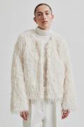 Second Female Amani Jacket Kvinde Coconut Milk Overgangsjakker Str L -...