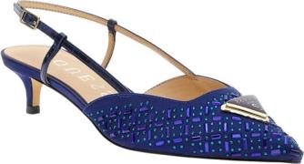 GUESS Jessyn Kvinde Blue Slingbacks Str 40 - hos Magasin