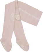 GoBabyGo Crawling Tights Organic Cotton L Str 12-18M - Soft Pink Strøm...