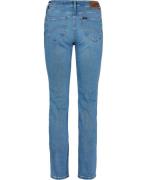 Lee Marion Straight Partly Cloudy Kvinde Medium Denim Skinny Jeans Str...