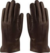 MJM MJM Glove Joey Leather Dk. Brown L - Handsker & Vanter Uld hos Mag...