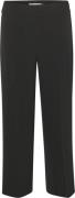 InWear Zhen Culotte Pant Kvinde Sort Bukser Med Lige Ben Regular Fit S...