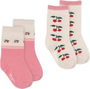 Konges Sløjd 2 Pack Jacquard Socks Str 29-32 - P00015 Strømper Bomuld ...