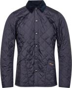 Barbour Heritage Liddesdale Quilt Mand Blå Overgangsjakker Str L - hos...