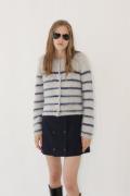 Designers Remix Verona Brushed Jacket Kvinde Print Cardigans Str XS - ...